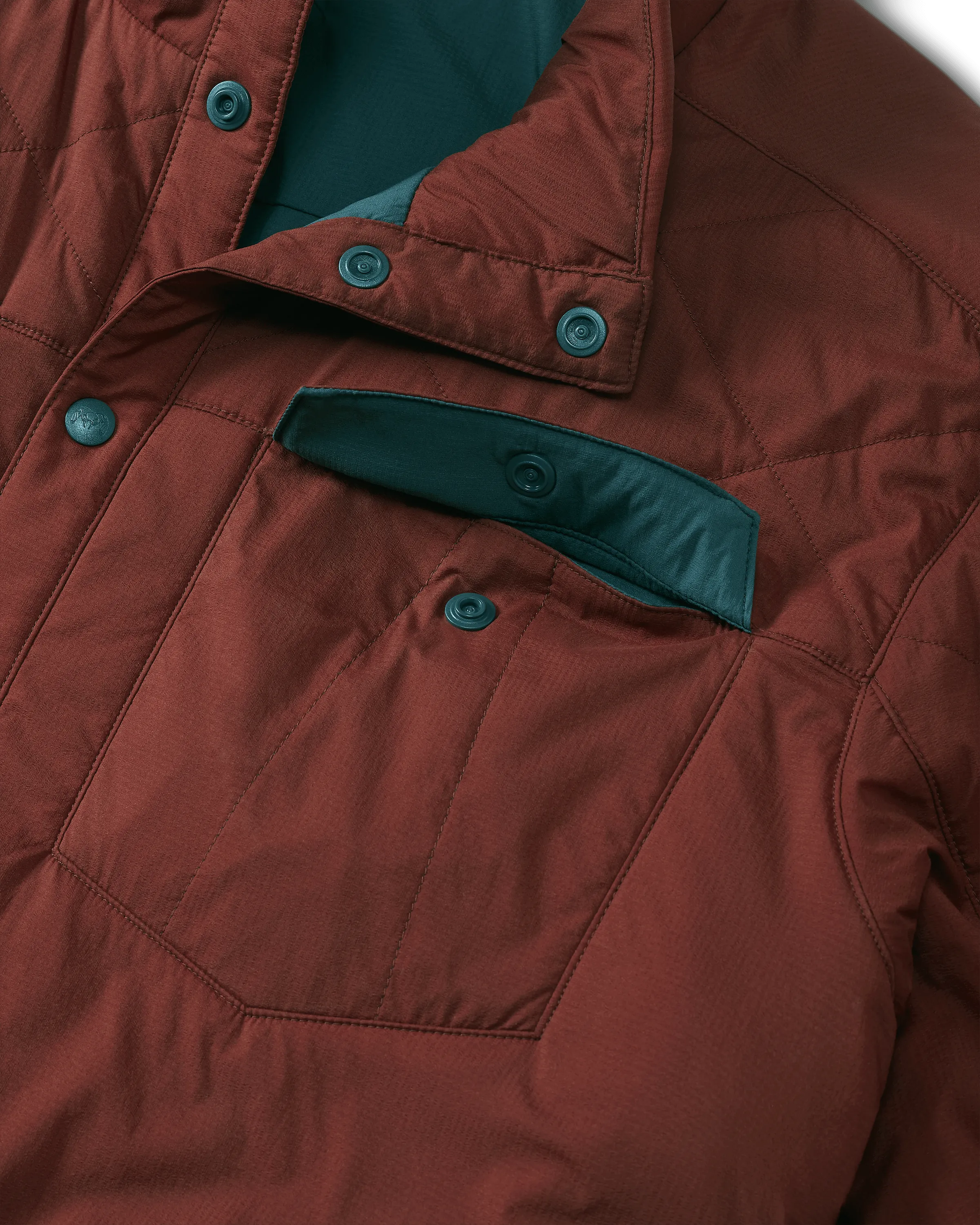 Base Camp Insulated Snap Shirt | Fired Brick