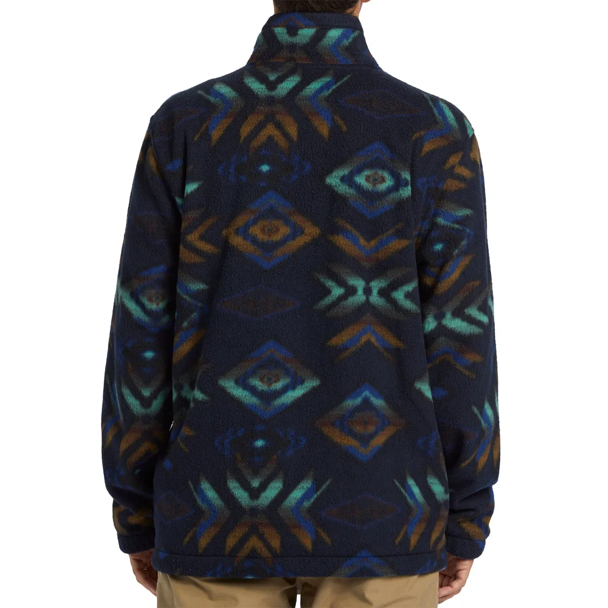 Billabong Boundary Half-Zip Mock Neck Polar Fleece Sweatshirt