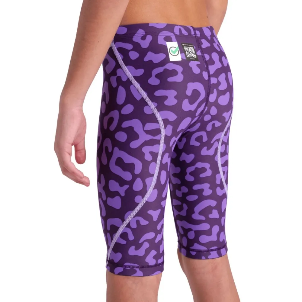 BOYS' POWERSKIN ST NEXT JAMMER LIMITED EDITION - LEOPARD SKIN VIOLET