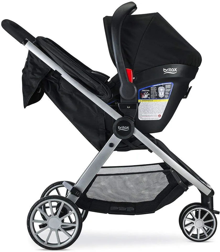 Britax B-Lively & B-Safe Ultra Travel System - Noir