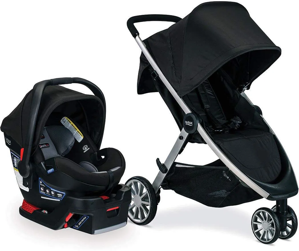 Britax B-Lively & B-Safe Ultra Travel System - Noir