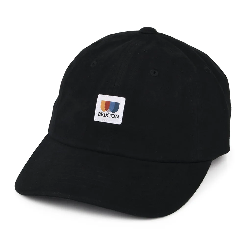 Brixton Hats Alton LP Baseball Cap - Black