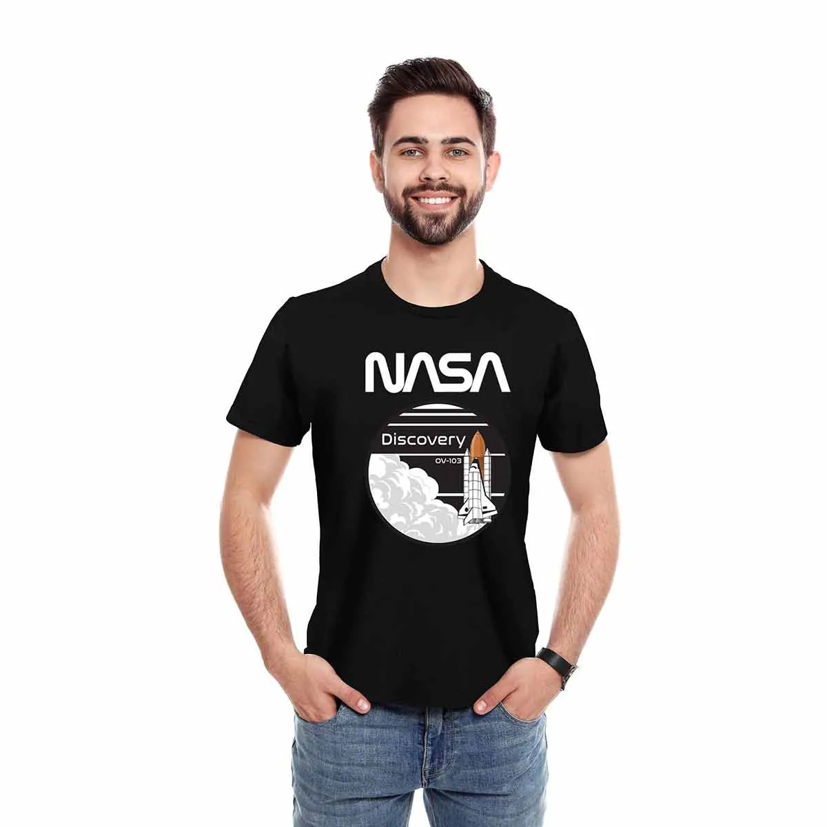 Dalix NASA Graphic T-Shirt