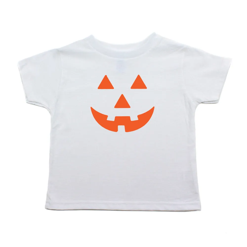 Halloween Pumpkin Face Toddler T-Shirt