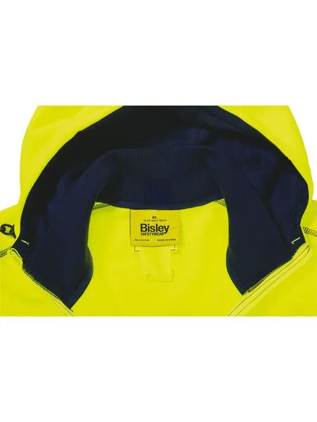 Hi Vis Zip Front Fleece Hoodie - BK6819