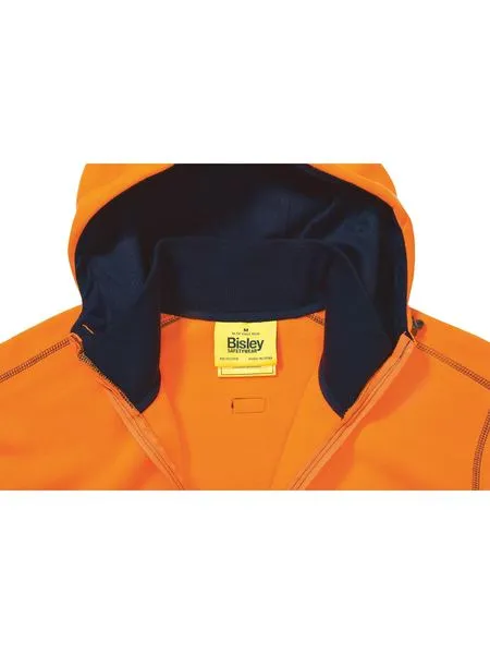 Hi Vis Zip Front Fleece Hoodie - BK6819