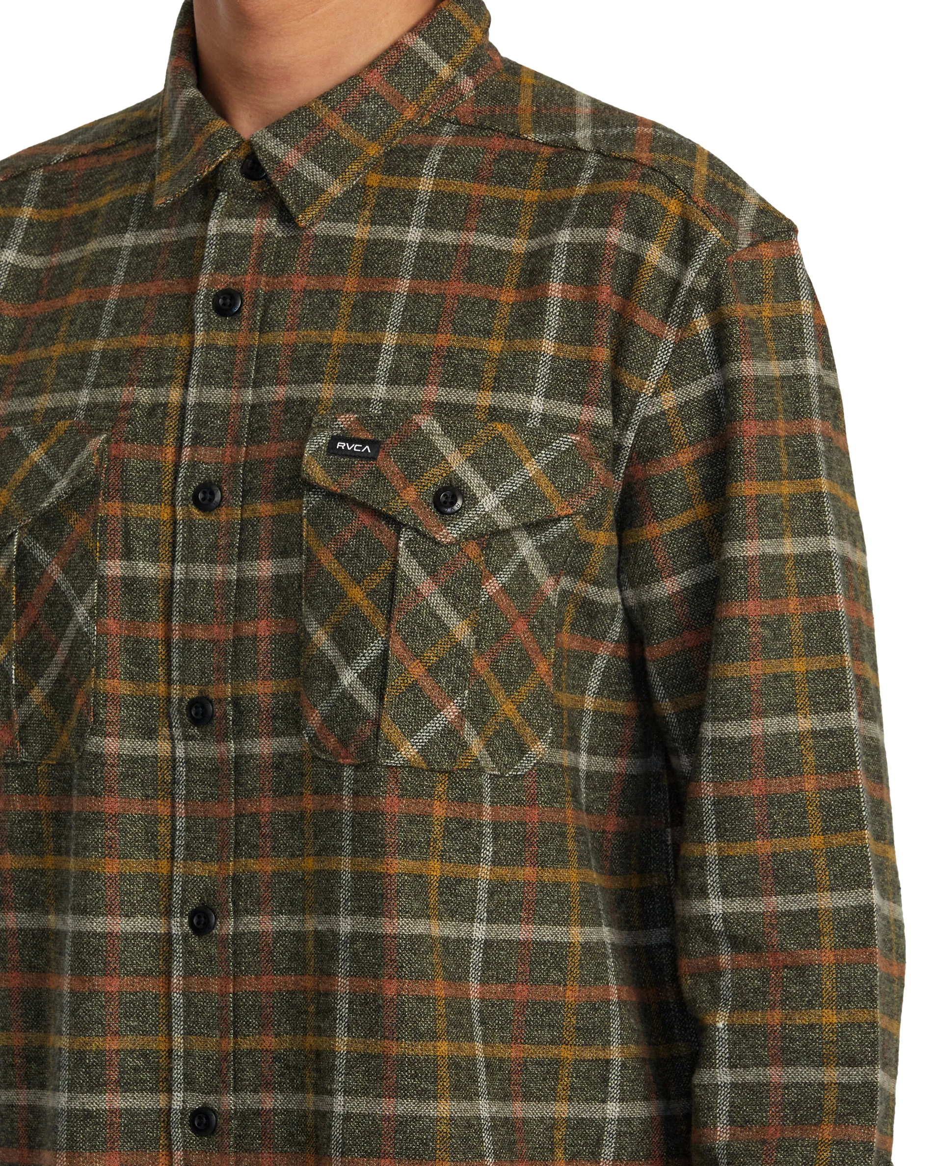 Hughes Flannel Shirt in Warm Grey