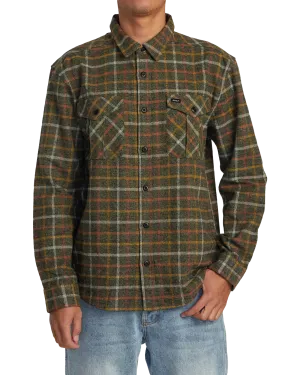 Hughes Flannel Shirt in Warm Grey