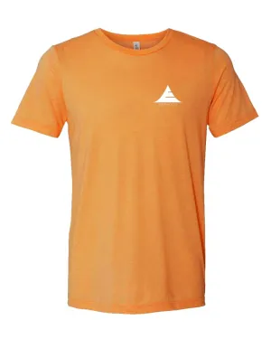 Icon Logo Tri-Blend Shirt - Orange