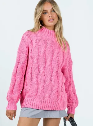 Jendi Sweater Pink