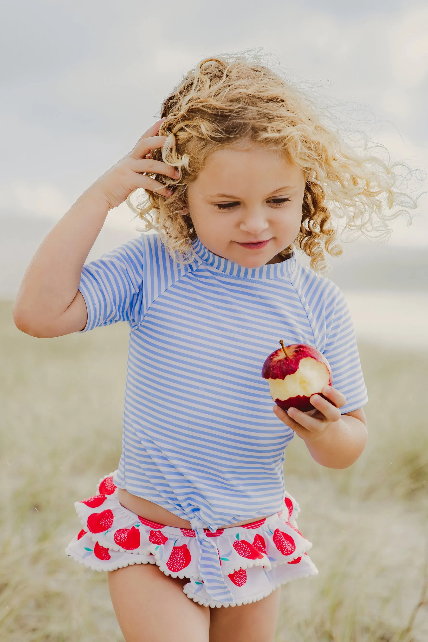 Kids Swimsuit Snapper Rock Juicy Fruit Ruffle Set