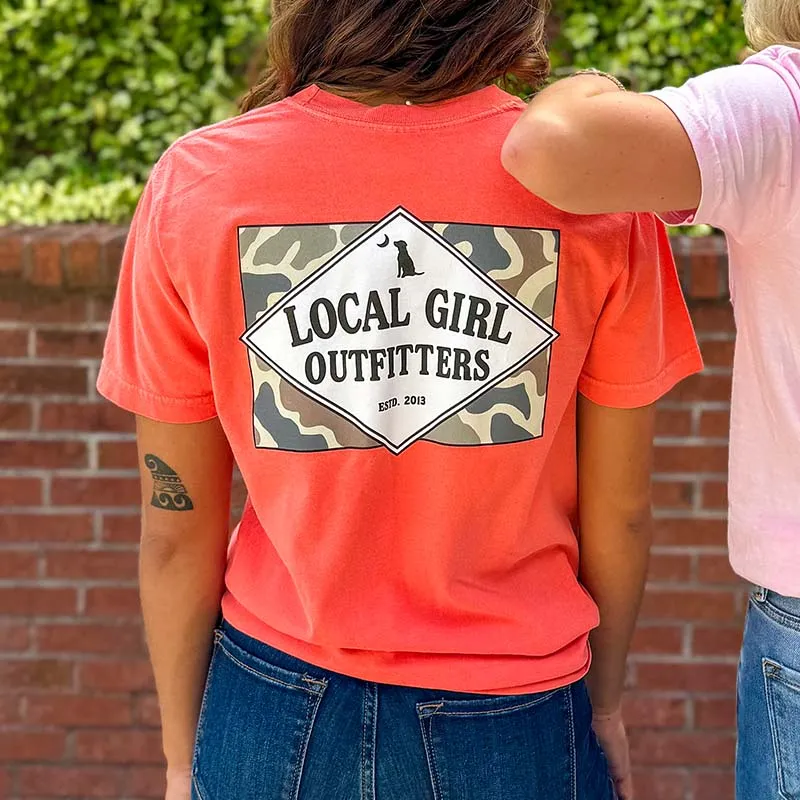 Local Girl Founders Flag Short Sleeve T-Shirt