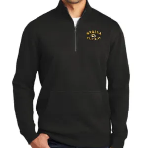 Marana Tigers Wrestling Embroidered 1/4 Zip Fleece in Black, Grey, Or Royal