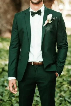 Men Suit Green Suit 2 Piece Stylish Suit Wedding Wear Suit For Men Gift For Him Formal Fashion Wear Slim Fit Suit