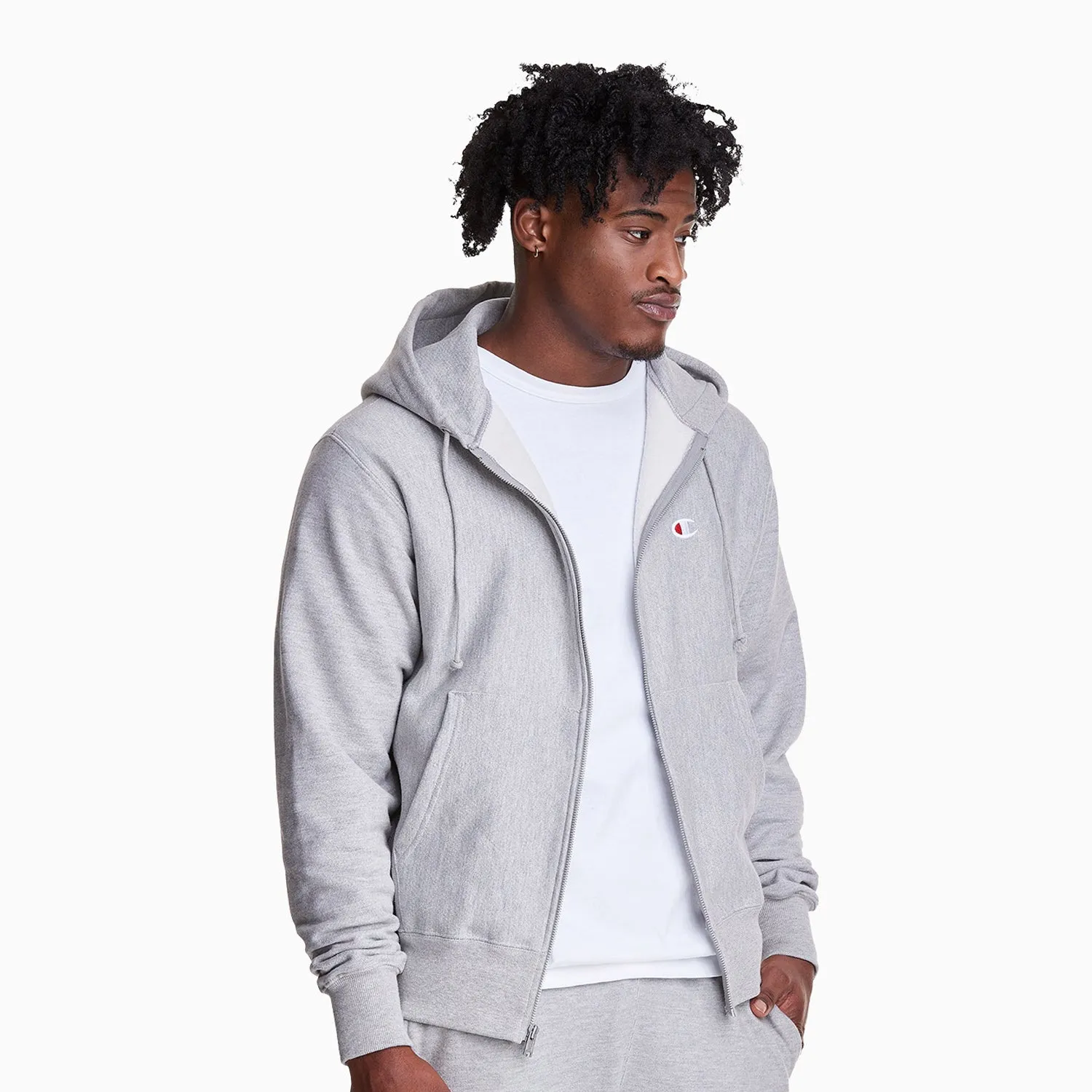 Men's Reverse Weave Full Zip Hoodie