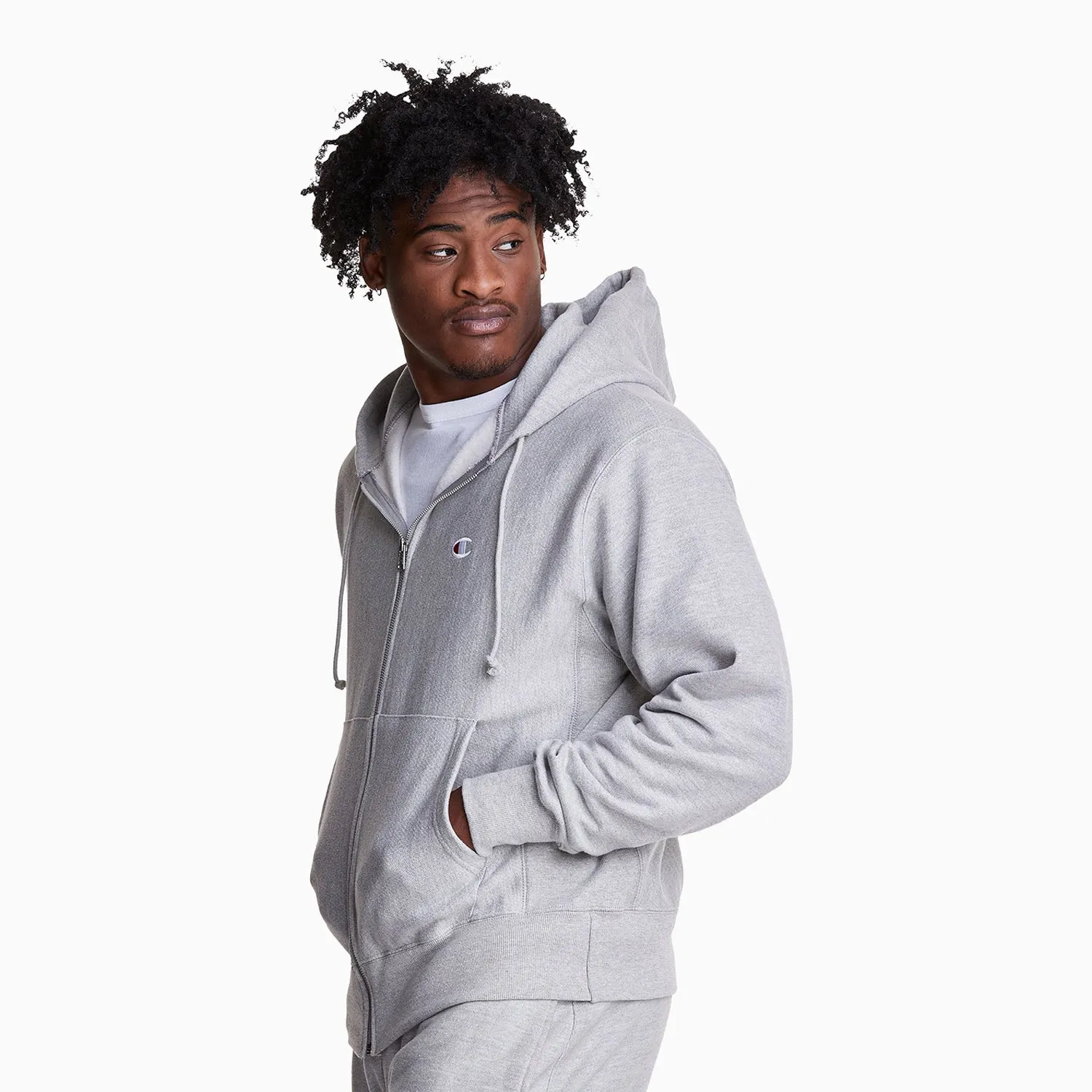 Men's Reverse Weave Full Zip Hoodie