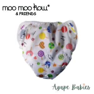 Moo Moo Kow Bamboo Training Pants - Lollipop