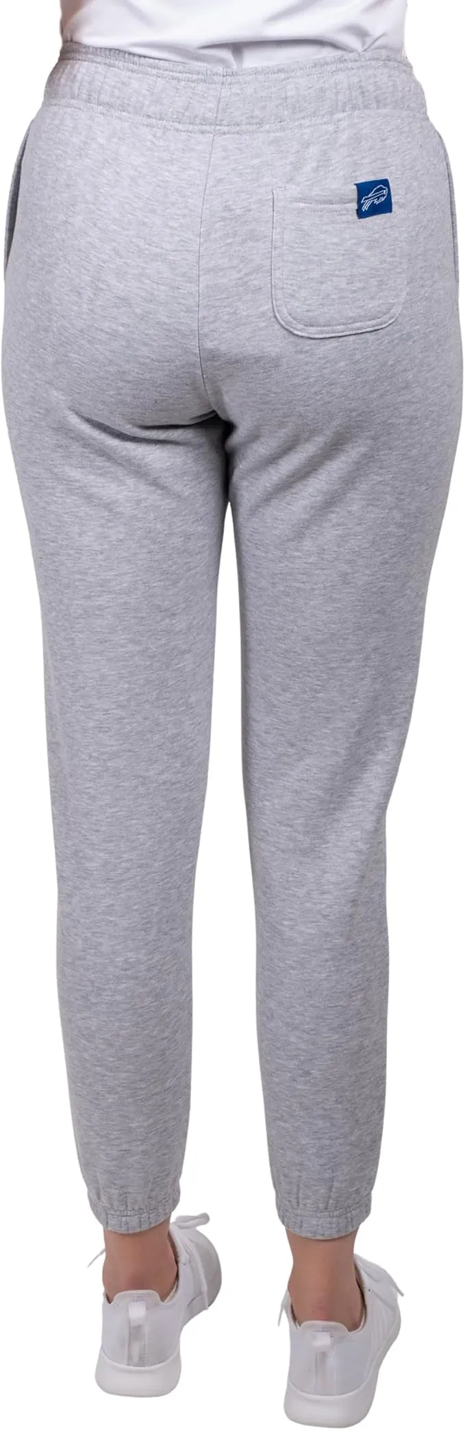 NFL Official Women's Super Soft Fleece Jogger Sweatpants|Buffalo Bills