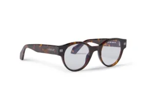 Off-White Style 55 Eyeglasses Havana