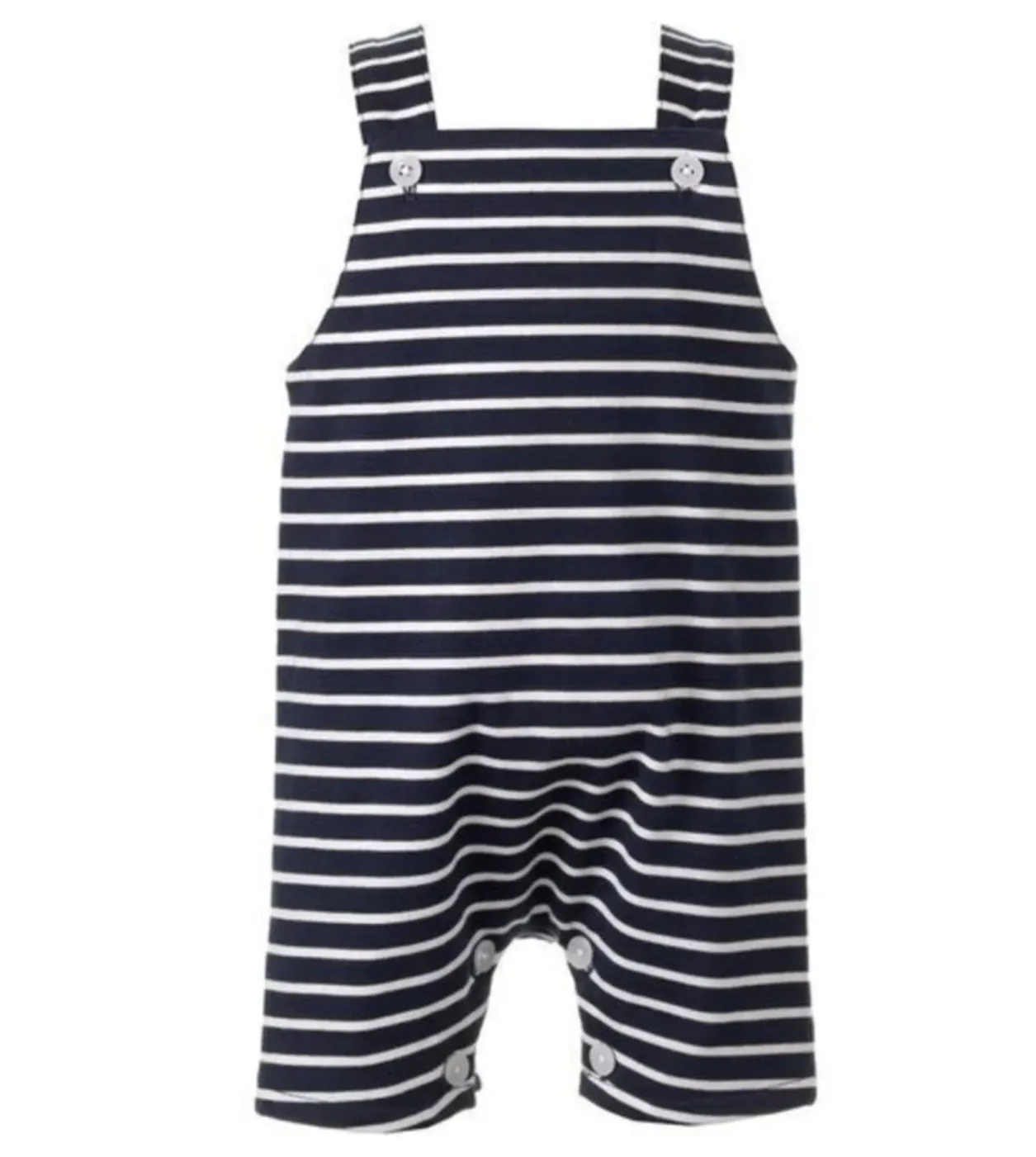 RACHEL RILEY~ Breton stripe jersey romper