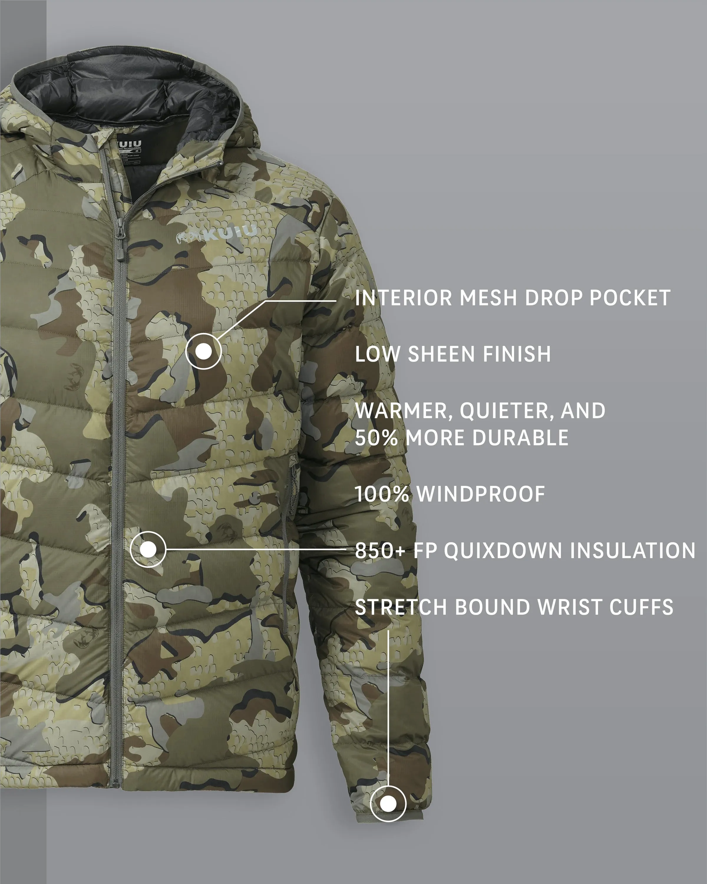 Super Down LT Hooded Jacket | Valo