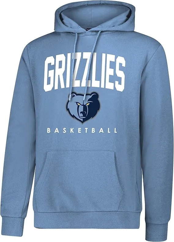 Ultra Game NBA Official Men's Super Soft Teamster Hoodie Sweatshirt, Memphis Grizzlies, Team Color|Memphis Grizzlies