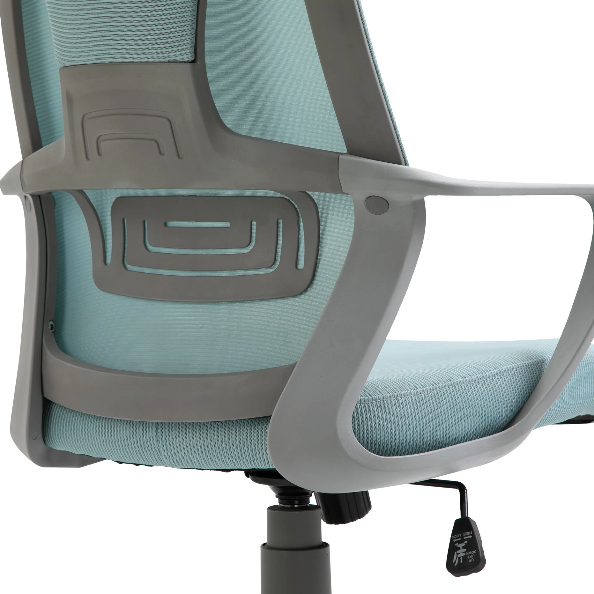 Vinsetto Ergonomic Office Chair - High Mesh Back, Adjustable Height, Blue - Ultimate Home Office Comfort & Style