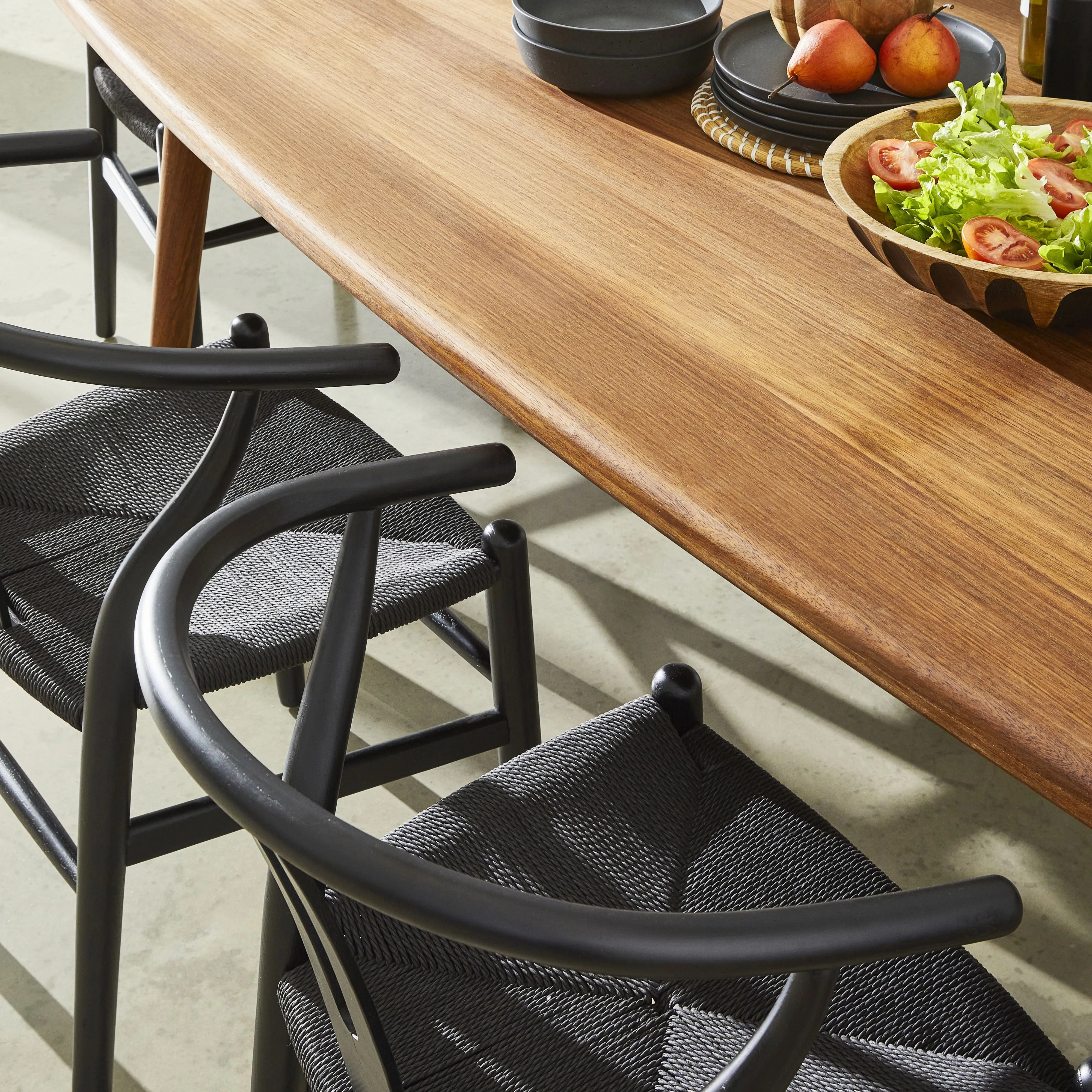 Wishbone Chair Black