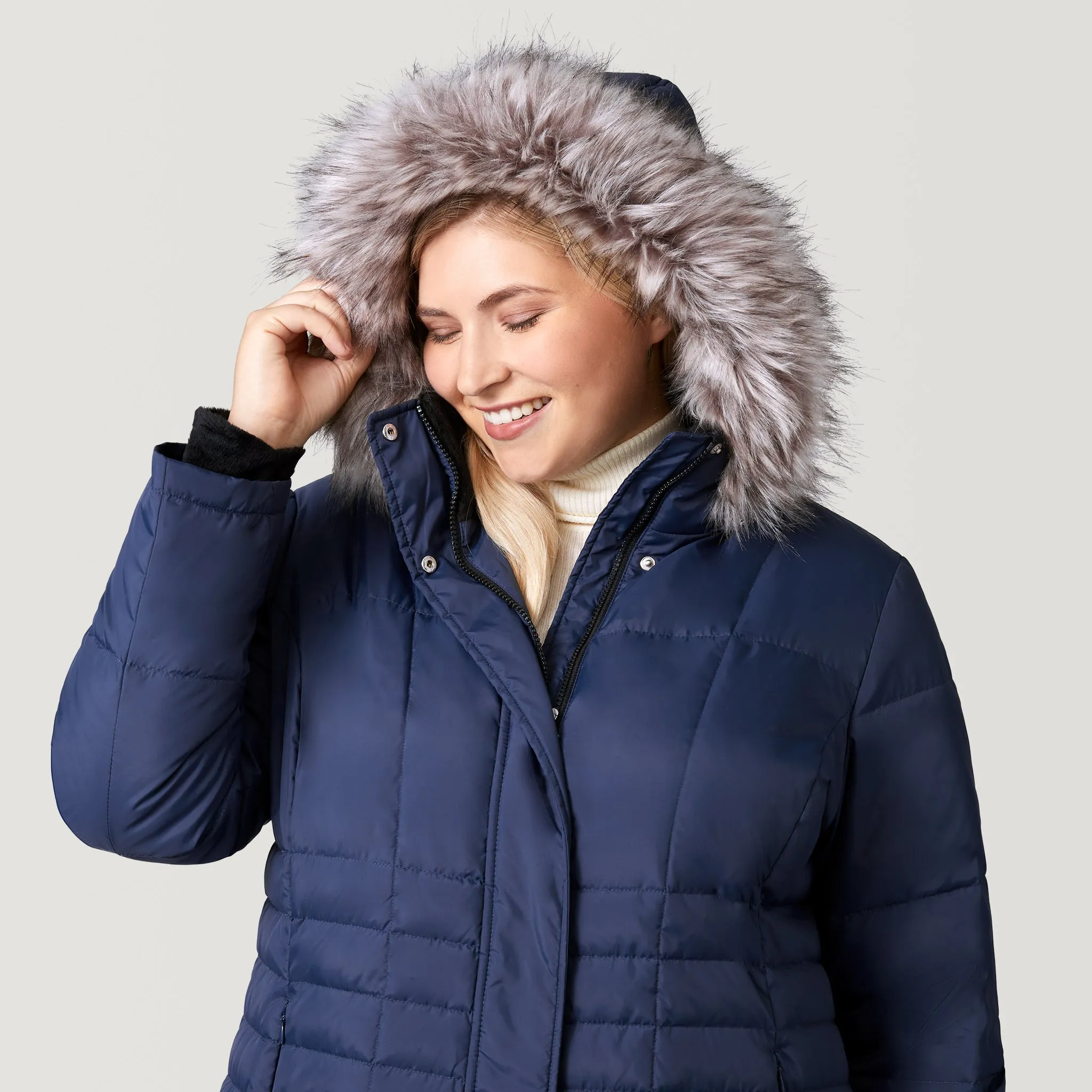 Women's Plus Size Full Length Splendor Down Jacket