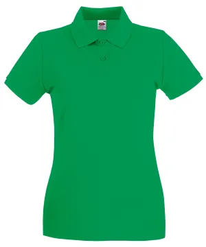 Womens premium polo | Kelly Green