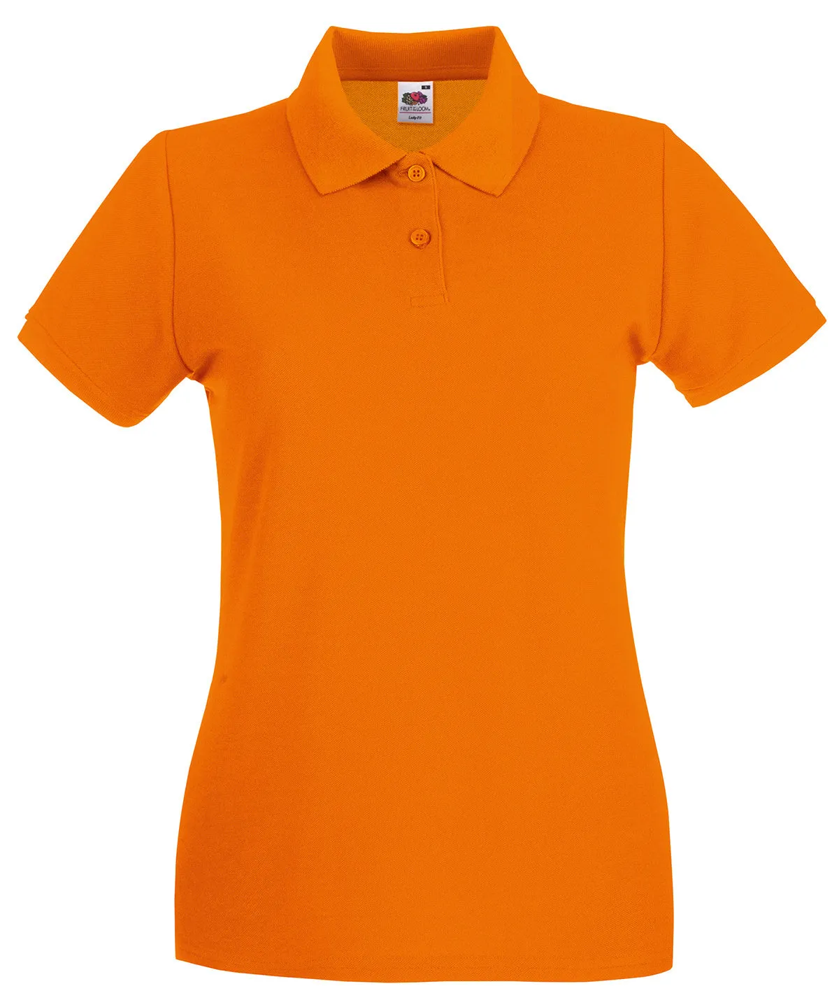 Womens premium polo | Orange